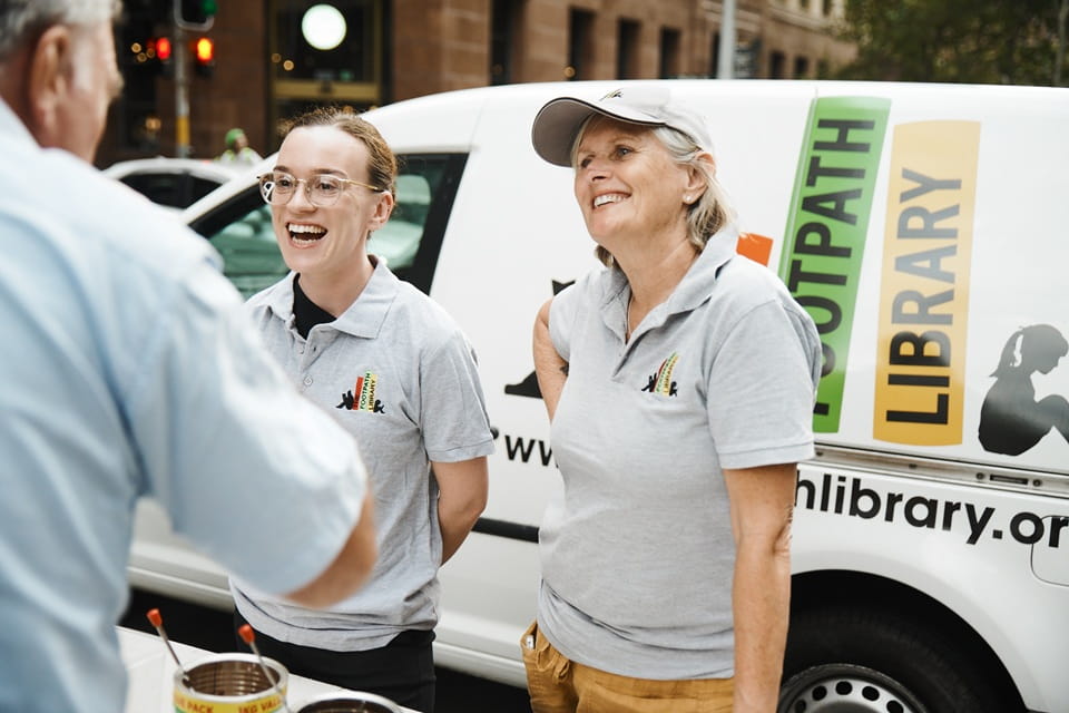 On the road with The Footpath Library | Sisters of Charity Foundation