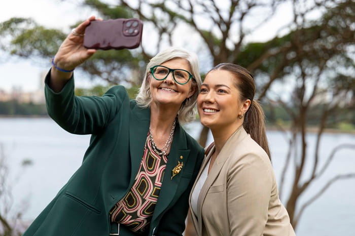 Scholarship recipients celebrated by Governor-General Sam Mostyn