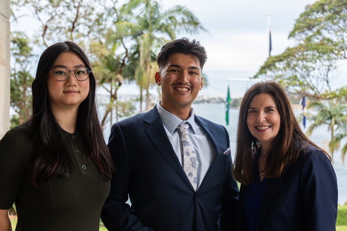 Scholarship recipients celebrated by Governor-General Sam Mostyn